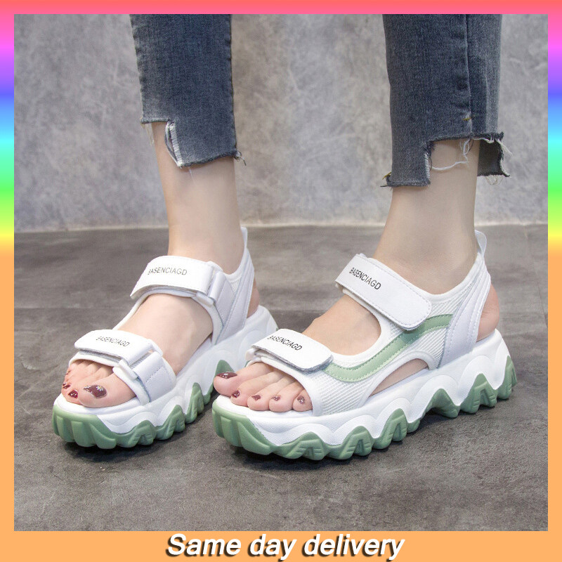 Ladies Fashion Sneakers Platform Sandals