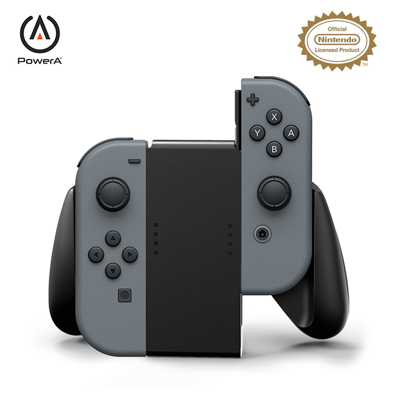 PowerA Joy-Con Comfort Grip for Nintendo Switch - Black (Officially Licensed)