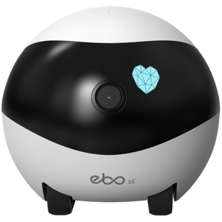 Smart Companion Family Pet Robot Enabot EBO SE 1080p HD CCTV Security Camera Robot with Audio and Video Recording